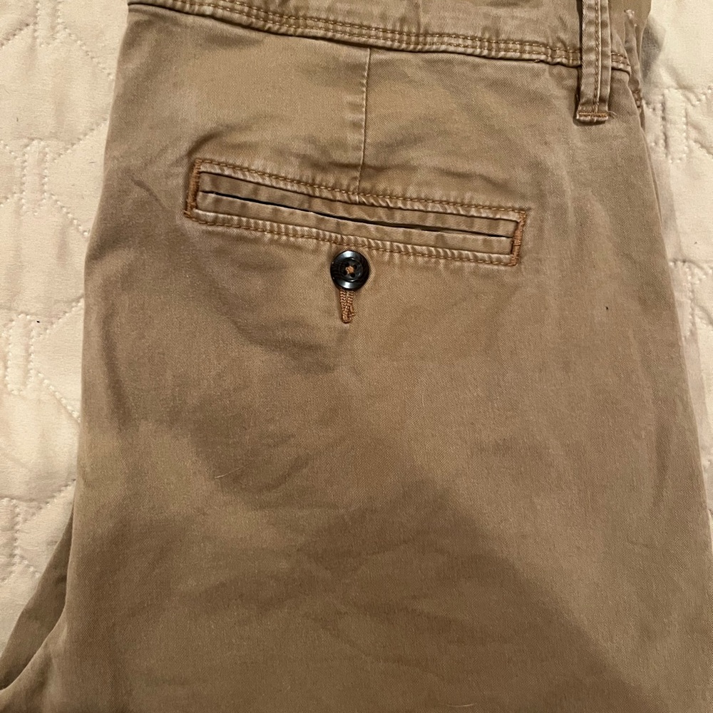 Aeropostale Tan Chino Pants Classic Cotton Twill